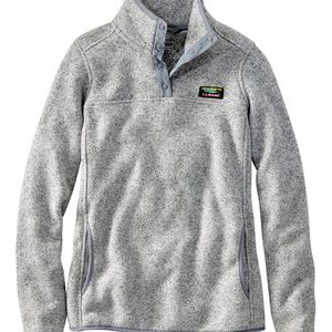 LL bean fleece pullover sweater